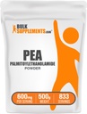BulkSupplements.com Palmitoiletanolamid v prahu - Pea dodatek, Palmitoiletanolamid za Immmune podporo - Gluten Free, 600mg na Serving, 500g (1,1 lbs) (Pack of 1)