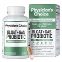 Proaktivna podpora za probiotik 5-in-1 za zdravnike + vsakodnevna pomoč - prebava in črevesje, prebavni encimi, post & prebiotiki - Gas Relief za odrasle - ženske in moške - 30ct