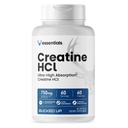 Pritrjena - kreatin HCL, 750 mg serviranje - 60 serviranja (60 kapsul)