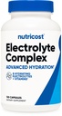 Nutricost Elektrolitski kompleks Napredna hidracija (120 kapsul) - 8 Hidrativni elektroliti in vitamini, Gluten brez, ne-GMO, vegetarijanec