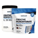 Nutricost Mikroniziran Kreatin monohidrat 500 Grams in 20 Stickpacks (Variety) paket