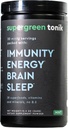 100% Natural Greens Superfood Powder – Dnevni dodatek z 38 Superživila, vitamini in minerali – Podpira energijo, stres in imuniteto – 30 dnevna ponudba – 360 Grams (1 Tub)