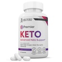 Premier Keto ACV tablete 1275MG Keto podpora mešanica Alternative za gumije Oblikovana z Apple Cider Vinegar Extra Deviško oljčno olje v prahu zeleni čaj List 60 kapsule