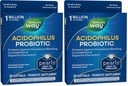 Naravne poti Acidophilus Probiotic Bisers,Podpora Prebavno ravnovesje in Gut zdravje,Zmanjšati občasno zaprtje in napenjanje*,1 Milijarde kulture,30 Softgels,(Pack z 2)