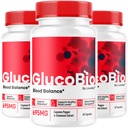 (3 pakiranja) GlucoBio kapsule - uradne tablete za podporo biogluku, napredna formula za splošno ravnovesje, tablete GlucoBio, dodatek GlucoBio, ocene Glucovio, 90 kapsul za 3 mesece