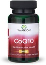 Swanson CoQ10 - Energy Antioksidant Podpora - Koencim Q10 dodatek - (100 Softgels, 100mg vsak)