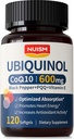 CoQ10 600mg Softgels,Ubikinol Q10 Koencim dodatek,Coq 10 600mg Vitamini Največja absorpcija,Antioksidant Podpora za zdravje in energijo srca