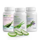 AloeCure Organska Aloe Vera Kapsule Pack - 3 kosov - VeraFlex, Aloe Vera Kapsule, probiotiki + encimi