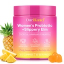 Feminine probiotiki Gumies,Vaginalne ženske probiotik,Feminine Balance pH Gumies za zdravo Odor,Improve Imune,Support Vaginal Health,s slippery Elm(60 Gummies)