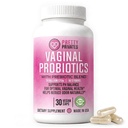 Pretty Privates Vaginalni probiotiki za ženske - Vaginalno zdravje - PH Balance iz probiotičnega dodatka - Ni Suppository - 60ct