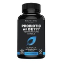 Napredni probiotik z DE111 sevom (Bacillus subtilis). Spore tvorijo probiotik. Ni potrebno hlajenje. 11.5 Milijardni organi. Probiotiki za ženske in moške. 60 Zelenjavne kapsule.