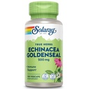 SOLARAY Echinacea Goldenseal - Močna mešanica dveh zeliščnih dodatkov za podporo Wellness - 250mg Ea Echinacea koren in Goldenseal koren - Non GSO, Vegan, Gluten brezplačno, 60-dnevno garancijo, 100 Servings