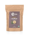 Yupik Organic Cel Husk Psyllium 8,8 Oz (paket 6), 95% čistost, topen fiber, USDA Certificirano, ne-GMO, Kosher, Gluten-free, Sugar-free & Fat-free, Nearomaden, rastlinsko-bazen