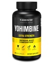 Jacked Factory Yohimbine Extra Strength Supplement, 270 Kapsule - Premium Yohimbe Bark Extract za izkušene uporabnike - Repozicija telesa, energija & več - Nič polnil - 270 Veggie Kapsula tablete