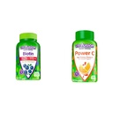 Vitafusion Extra Jakost Biotin Gummy Vitamini & Moč C Vitamin C Gumiji za imuno podporo, Orange Flavored, 282 mg Vitamin C, Ameriška številka 1 Gummy Vitamin Blagovna znamka, 50 Dnevna dobava, 150 Število