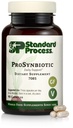 Standardni proces ProSynbiotic - celotna hrana Bowel, Imunska podpora, Prebavljanje in Prebavno zdravje z Bifidobacterium, Chicory Root, Lactobacillus Acidophilus, in Inulin - Vegetarian - 90 kapsul