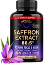 Naravni žafran - Pure Saffron Extract 88,5 mg - Made in USA - Mood 