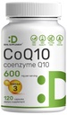 CoQ10 600mg, 120 Kapsule – z Omega 3 Maščobne kisline 100mg – Max Jakost – Biorazpoložljiv koencim Q10 Dopolnila – Srce, energija, in zdravje možganov Antioksidant Podpora – Non-GMO
