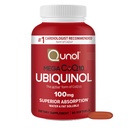Qunol Ubikinol CoQ10 100mg Softgels, Qunol Mega Ubikinol 100mg - Superior Absorpcija - Aktivna oblika koencima Q10 za zdravje srca - 2 Mesec dobave - 60 Število