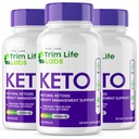 Rize laboratoriji - Trim Life Labs Keto kapsule - hujšanje tablete - Podpora največja moč Formula, Keto+ACV dodatek (180 kapsule)