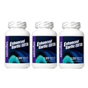 Izboljšana česna EDTA 120 kapsul - 3 pakiranja - 1000 mg High Potency Calcium Dinatrijev EDTA Formula - Brez magnezijevega sterata ali aluminijevega oksida, ki vsebuje zeolit - 1.000 mg na dan - 3 steklenice po 120 kapsul