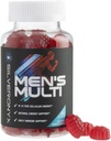 Multivitamin za moške - popolni dnevni moški multivitaminski žvečilni gumiji z vitamini D, B vitamini, cinkom in več - energija, spomin, fokus in imunozdravje - 13 Essential Vitamins & Minerals - 60 kapsul