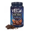 Vega Sport Vegan Protein Powder + Recovery - 30g Protein na osnovi rastlin na serviranje, čokolada, 19 Serving, 5g BCAA, probiotiki, NSF Certified, For Shakes & Smoothies, 1.8lbs (Packaging May Vary)