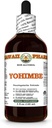 Yohimbe (Pausinystalia Yohimbe) Dry Bark Glycerit, Izdelano na Havajih, Vse naravno, Vegan, Lab Tested Alkohol-free Liquid Extract - 4 fl.oz