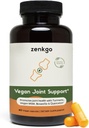 Turmeric, Vegan MSM, Boswellia, Quercetin - Veganski skupni podporni dodatek, spodbuja skupno mobilnost in prožnost, funkcijo & udobje, hrustanec popravilo, gladko gibanje, zdravo staranje(60Ct/30Day)