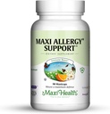 Maxi Health Alergy Podpora Vitamin C z MSM Sinus & Nasal zdravje, 90 Count