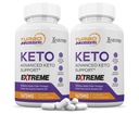 (2 pakiranji) Turbo Repped Keto ACV Extreme tablete 1675MG Keto podporna mešanica kapsula alternativa Keto ACV Oblikovana z Apple Cider kis Extra Deviško oljčno olje v prahu zeleni čaj List 120 Kapsule