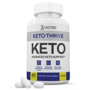 Keto Trive Keto ACV tablete 1275MG Keto podporna kapsula Alternativna kapsula Keto ACV Gumiji Oblikovana z Apple Cider Viner Extra Deviško oljčno olje v prahu zeleni čaj List 60 kapsule