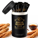 Korean Red Ginseng Extract Sticks 1,500mg | Ready-to-Drink Ginseng Liquid | 6-Year Root | Sugar Free | Made in Korea | High Quality Ginseng Extract (30 Sticks)