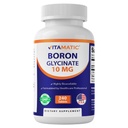 Vitamatski kelirani boron (kot glicinat) 10mg 240 tablete - podpira hormonsko ravnovesje, zdravje kosti in povezano tkivo