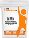 BulkSupplements.com Nicotinamide Mononucleotide (NMN) - NAD Supplement - NMN Powder - NMN Supplement - NMN Nicotinamide Mononucleotide (50 Grams - 1.8 oz)