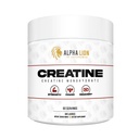 ALPHA LION Kreatin monohidrat v prahu, 5000mg na postrežbo (5g), Podpira mišično moč, moč, atletske zmogljivosti, Pure Creatina Monohidrata en Polvo dodatek (60 Serving, Unflavored)