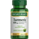 Kapsule Bounty Turmeric, zeliščni dodatek z rastlinskimi antioksidanti, 450 Mg, 60 Ct