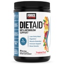 Sila faktor dietna pomoč v prahu, Presnova Booster in dietna podpora dodatek za Lean Body Mass s 15x Več Absorbljivi krom, osvežilni in okusni, Tropsko sadje, 30 Serving