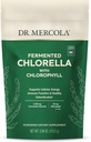 Dr. Mercola Fermented Klorella s klorofilom v prahu, 3.96 Oz. (112,5 g), 45 Serving, Podpira celično energijo in imunske funkcije, Non-GMO, NSF vsebine Certified