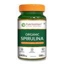 Pure Nutrition Organic Spirulina 2400mg na Serving 