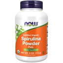 NOW Foods Supplements, Certified Organic, Spirulina Powder, bogata z beta karoten (vitamin A) in B-12 z naravno GLA & Klorofil, 4-Ounce