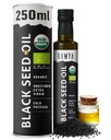 RAWYA Black Seed Oil - USDA Organic Certified - Hladno - 8.4 Fl oz - Extra Virgin - Turška črna kumina Semena - Premium Nigella Sativa s timokinonom - Kalonji - Non-GMO, Gluten-free - Nutritional Supplements - Ekstra močan okus