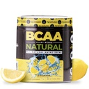 Nutrologija BCAA Natural - rastlinski BCAA v prahu, limonada arome, Optimizirano 2:1:1 Razmerje aminokislin v prahu za preddelavo in postworkout recovery, Vegan, Gluten-free, Non-GMO, 30 Servings