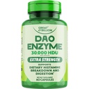 DAO Enzyme (Diamine Oxidase) - Prebavne encime za ženske in moške - 30.000 ADU - Gut Health Supplements - Prebavne Health Histamin Support - Encimi za prebavo - 60 kapsul