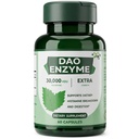 DAO Enzyme – DAO dopolnila histamin blokator za ženske in moške, prebavni encimi, diamin oksidaza, 30.000 HDU za Gut Health & Food s& Histamin Support, 60 kapsul