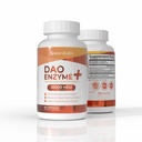 DAO Enzyme + Histamin blokator - 30.000 HDU formula - DAO Enzyme dopolnila z vitaminom C - Histamin intolerance Prebavna podpora - 60 kapsul