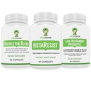 VitaMonk Quercetin, HistaResist & Nizko histaminski probiotiki - Imunska, prebavna in antioksidantna podpora - Quercetin 500mg, DAO Enzyme, 45 milijard CFU