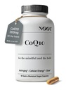 NOOT CoQ10 200mg - visoko Absorpcijski- koencim-Q10, antioksidant za srce in kognitivno zdravje in imunosupresivno podporo, proizvodnja energije, Ubikinon, Vegan, Coq 10 dodatek, Nootropic, 60 kapsul
