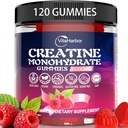 Kreatin monohidrat Gumiji 5000mg za moške in ženske, Organski čisti kreatin Gumies 