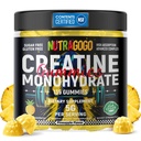 NSF Certified Creatine Gummy - Kreatin Monohidrat Gumiji za moške in ženske-5g kreatin monohidrata na serviranje - brez sladkorja,Vegan, Ananas elektrolitske žvečenje, 135 Število